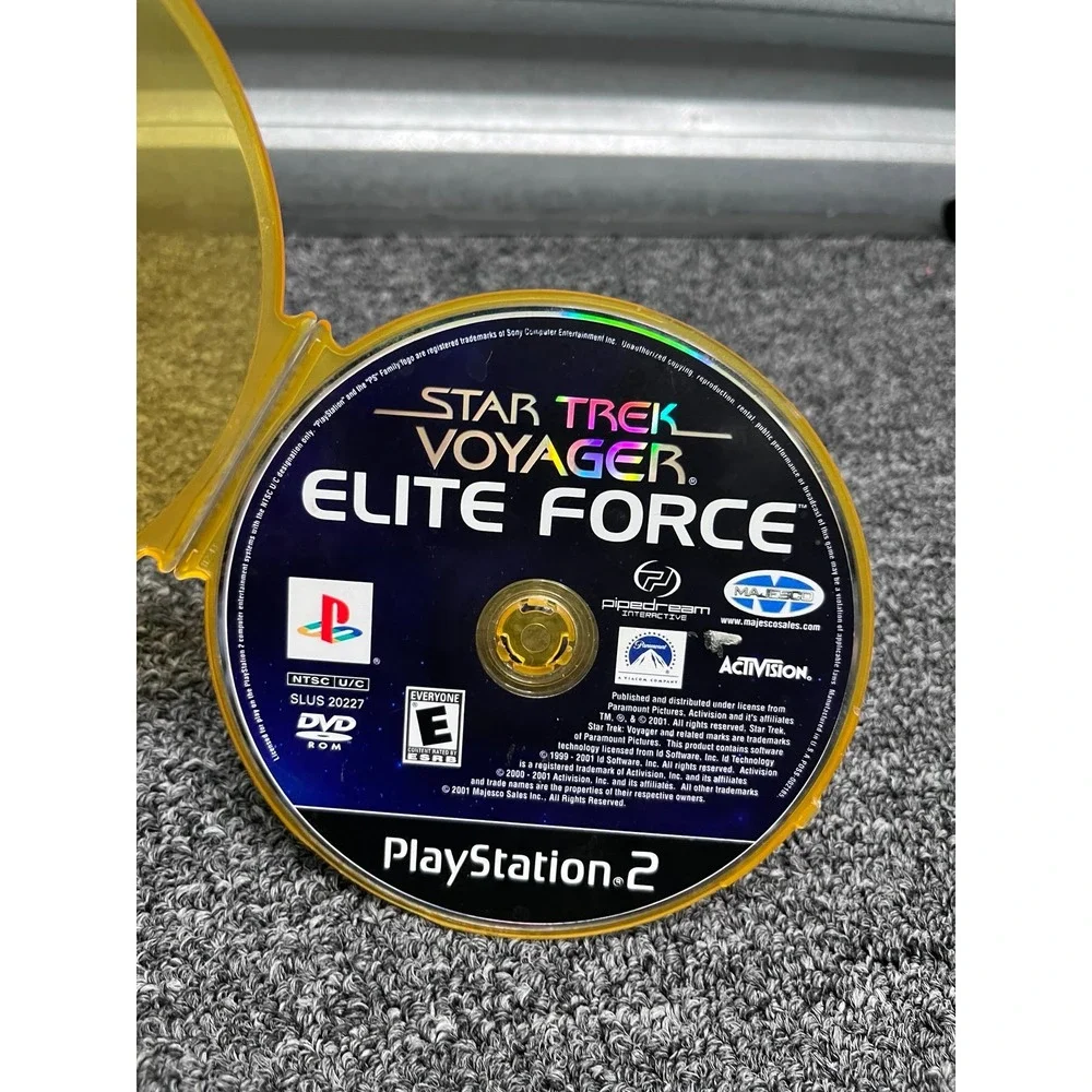 Star Trek Voyager Elite FoStar Trek Voyager Elite Force PlayStation 2 Video Game